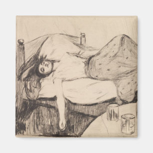 Dagen efter (av Edvard Munch) Magnet