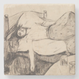 Dagen efter (av Edvard Munch) Stenunderlägg