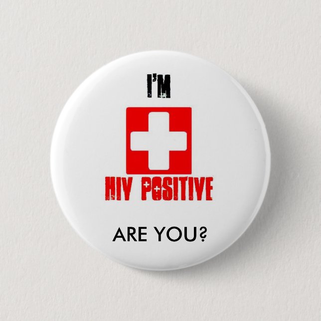 Dagen för AIDSmedvetenhetmedborgare av handling Knapp (Framsida)