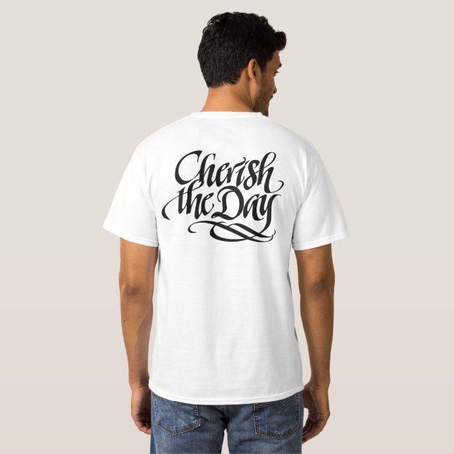 Dagen för Cherish T Shirt (Hel baksida)