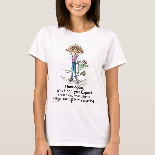 Dagen för dålig hår t-shirt (Framsida)