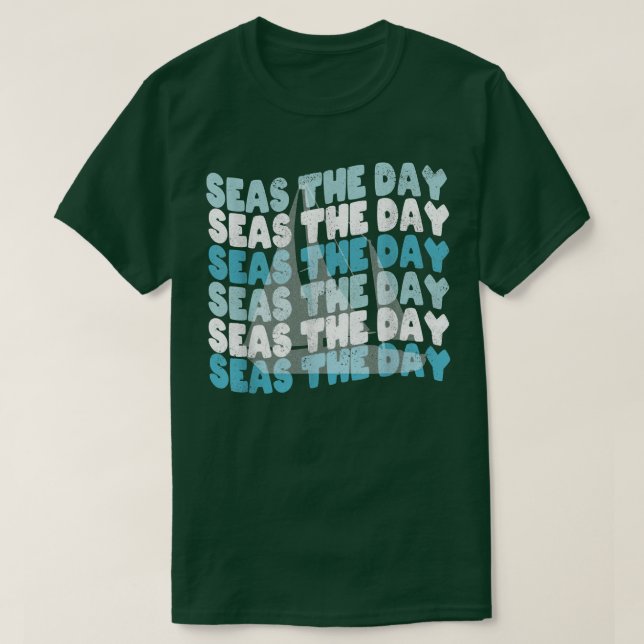 Dagen för den bekväma segelpun-sjön  t shirt (Design framsida)