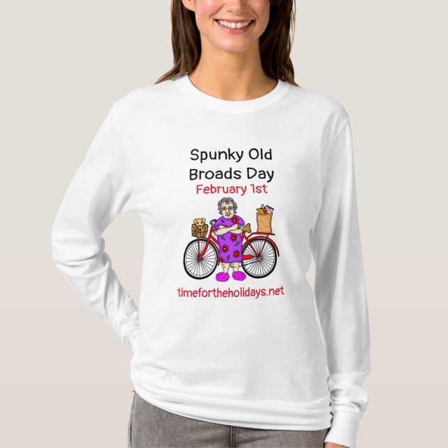 Dagen för gamla Broads | 1 februari T Shirt (Framsida)