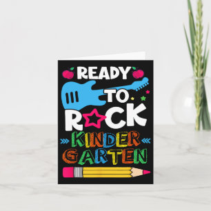 Dagen för Kindergarten-Redot till Sten Kindergarte Kort