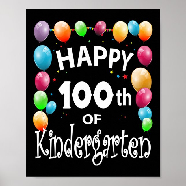 Dagen för Kindergarten-skolan Poster (Framsidan)