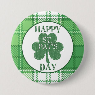 Dagen för lyckligSt. Pats knäppas Knapp