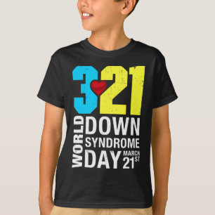 Dagen för nedsyndrom 21:a För manar kvinnobarn T Shirt