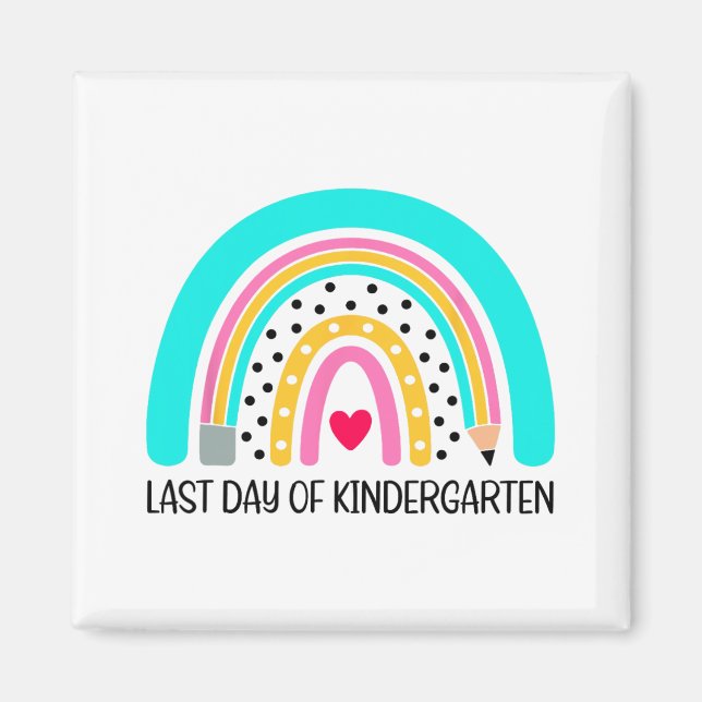 Dagen för skolskiftet Kindergarten Funny-gåvor til Magnet (Framsidan)