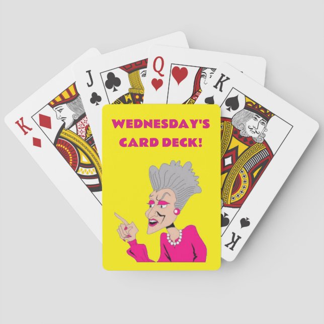 DAGEN FÖR UPPSPEKT - ONSDAGEN CASINOKORT (Baksidan)