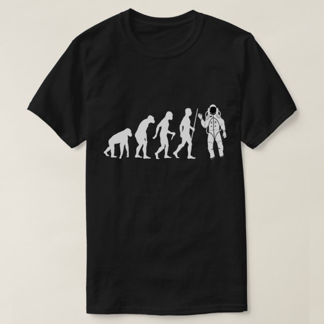 Dagen för utveckling av astronauter t shirt (Design framsida)