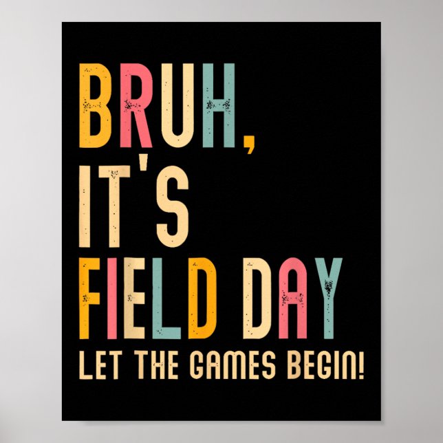 Dagen i Fält då spelen börjar i Fält Resa Poster (Framsidan)