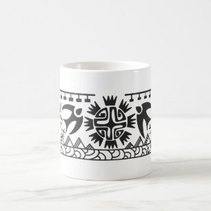 Dagen inspiration Polynesisk tatuering mugg