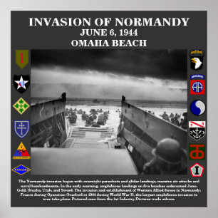Dagen invasion av Normandie-Poster Poster