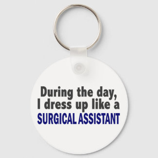 Dagen jag reste upp som operationsassistent nyckelring