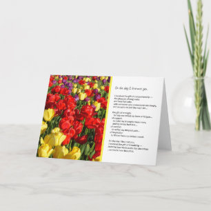 Dagen jag träffade dig..vänskap kort