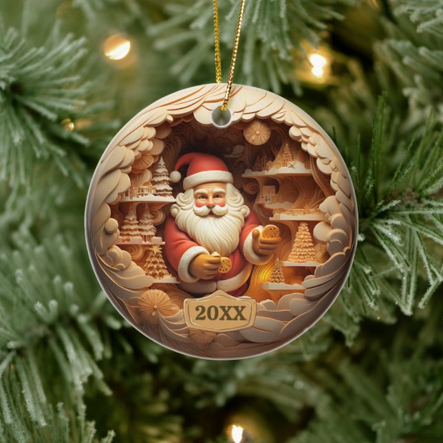 Dagen jul Jultomten Ornament (Träd)