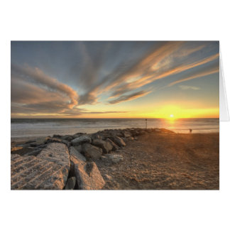 Dagen slutar hälsningskort