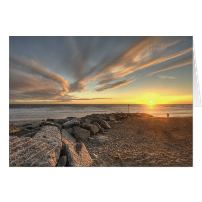 Dagen slutar hälsningskort (Framsidan Horizontal)