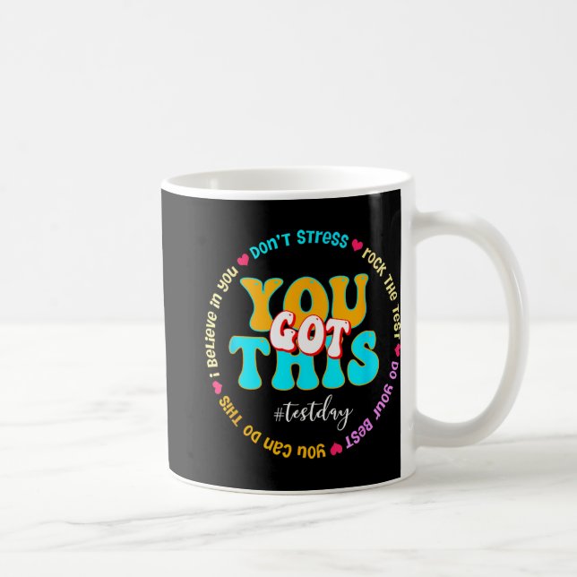 Dagen Sten den dag då testläraren testade dig Harn Kaffemugg (Höger)