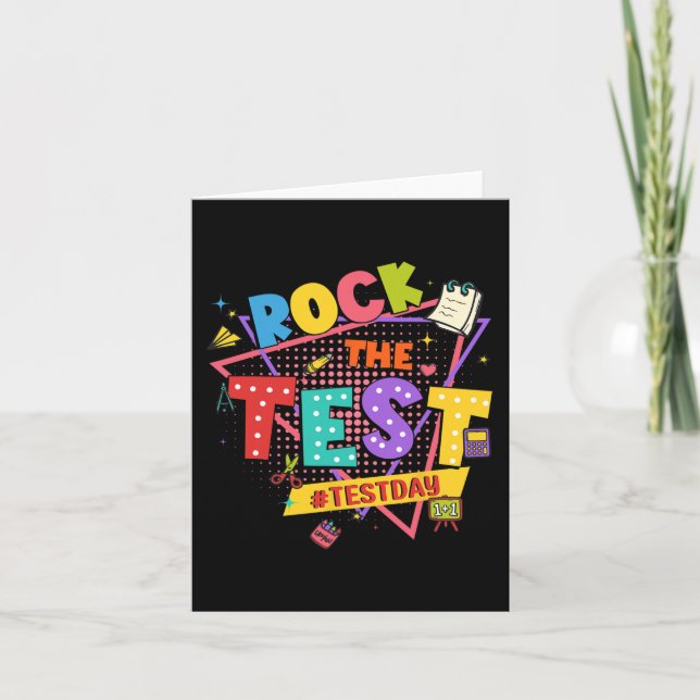 Dagen Sten: Studenter--lärare som testat motivet Kort (Framsida)