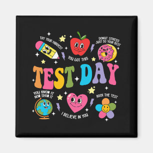 Dagen Sten testdagen Motivational Teacher Magnet