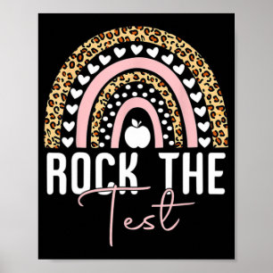 Dagen Sten: Testläraren Rainbow Leopard Student Poster