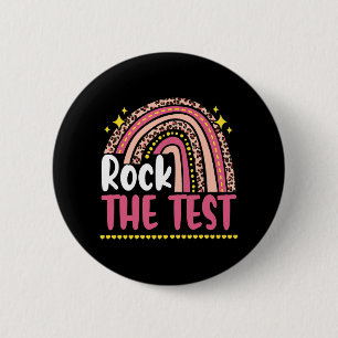 Dagen Sten testlärarens testdag Regnbågslinga Knapp