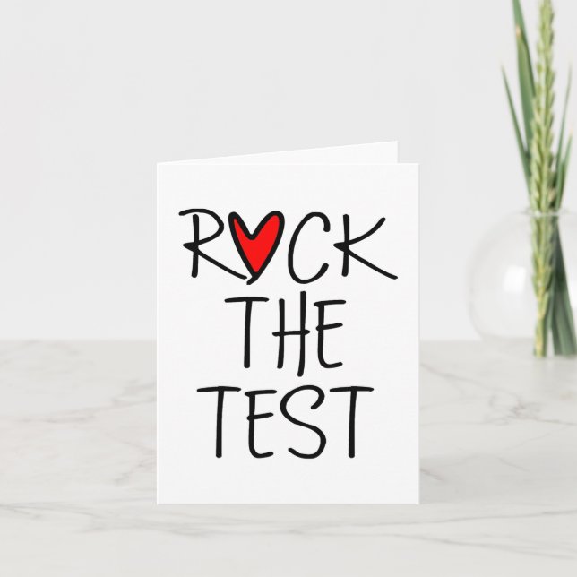 Dagen Sten: Testlärarteatestdagen, nuny Teache Kort (Framsida)