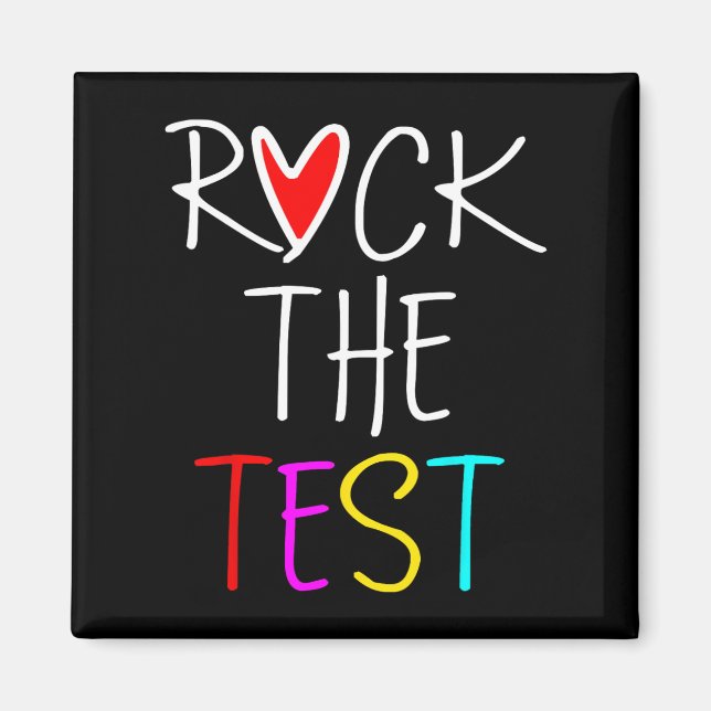 Dagen Sten: Testlärarteatestdagen, nuny Teache Magnet (Framsidan)