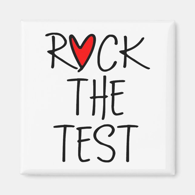 Dagen Sten: Testlärarteatestdagen, nuny Teache Magnet (Framsidan)