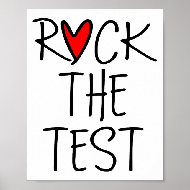 Dagen Sten: Testlärarteatestdagen, nuny Teache Poster (Framsidan)