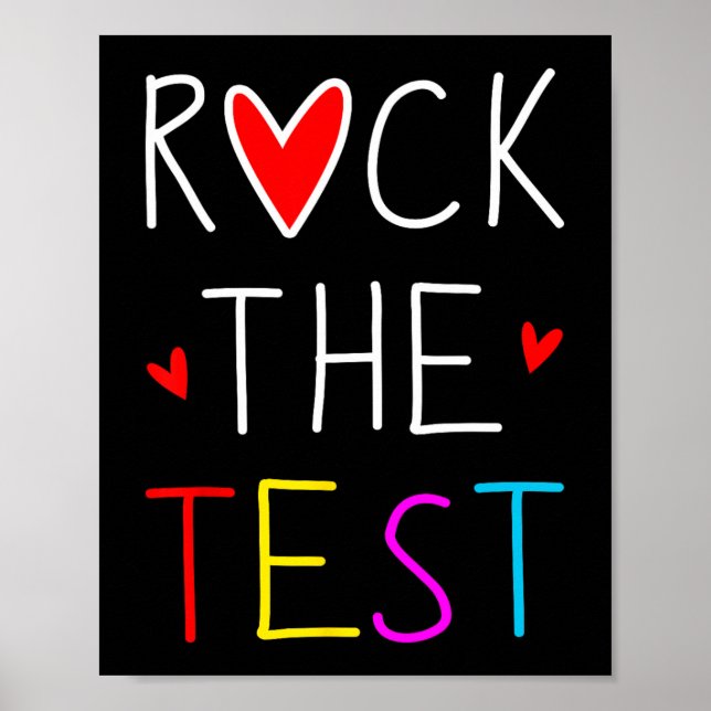 Dagen Sten: Testlärarteatestdagen, nuny Teache Poster (Framsidan)