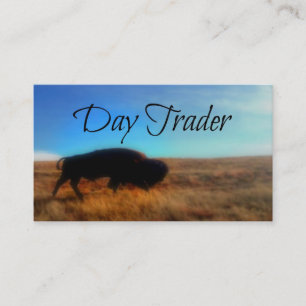 Dagen Trader Scenia Buffalo - bakgrund Visitkort