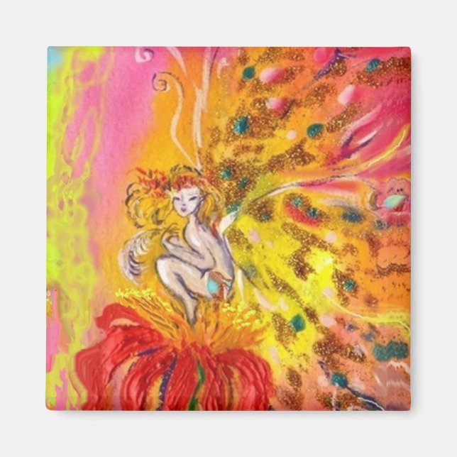 DAGENS älvor - närmare uppgifter Magnet (Framsidan)