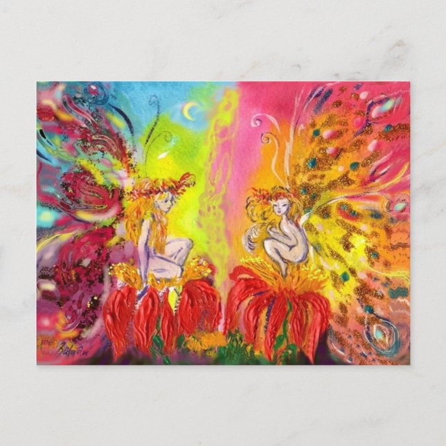 DAGENS älvor Vykort (Framsida)