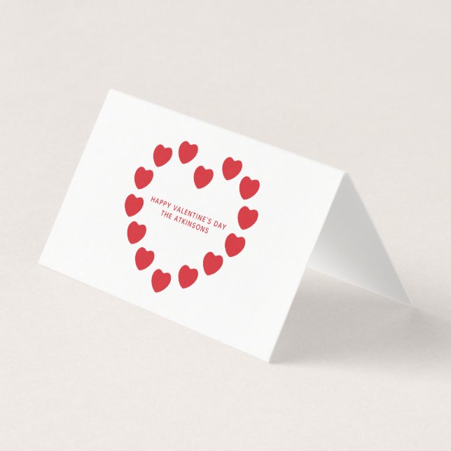 Dagens anpassningsbar Alla hjärtans dag Kort (Framsida)