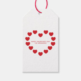 Dagens anpassningsbar Alla hjärtans dag Presentetikett