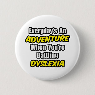 Dagens Äventyr är Dyslexia Knapp