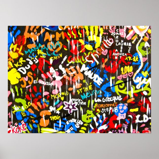 Dagens bästa graffiti poster (Framsidan)