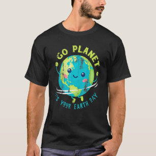 Dagens bästa jorddag i Cute Earth Day - varje dag T Shirt