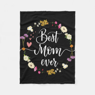 Dagens bästa Mamma ger någonsin gåvor från dotter Fleecefilt