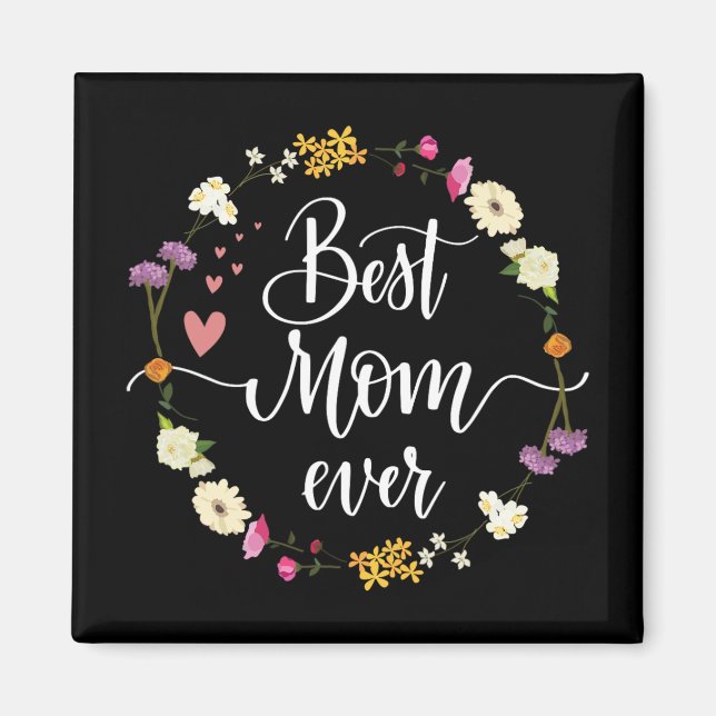 Dagens bästa Mamma ger någonsin gåvor från dotter  Magnet (Framsidan)