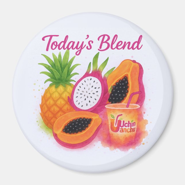 Dagens blandning magnet (Framsidan)