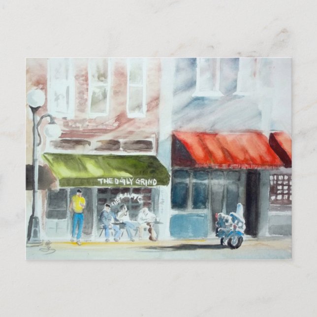 DAGENS BÖRJAN VYKORT (Framsida)