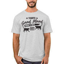 Dagens Bra Mood som Cats T-Shirt har gett er.