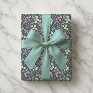 Dagens Ditsy-Blommigt i Jewel Tones Presentpapper