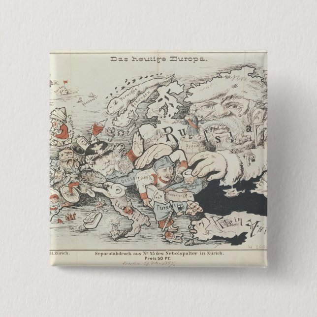 Dagens Europe', 1887 Knapp (Framsida)