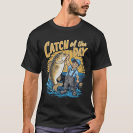 Dagens Fångst: Fiskarens triumf T Shirt