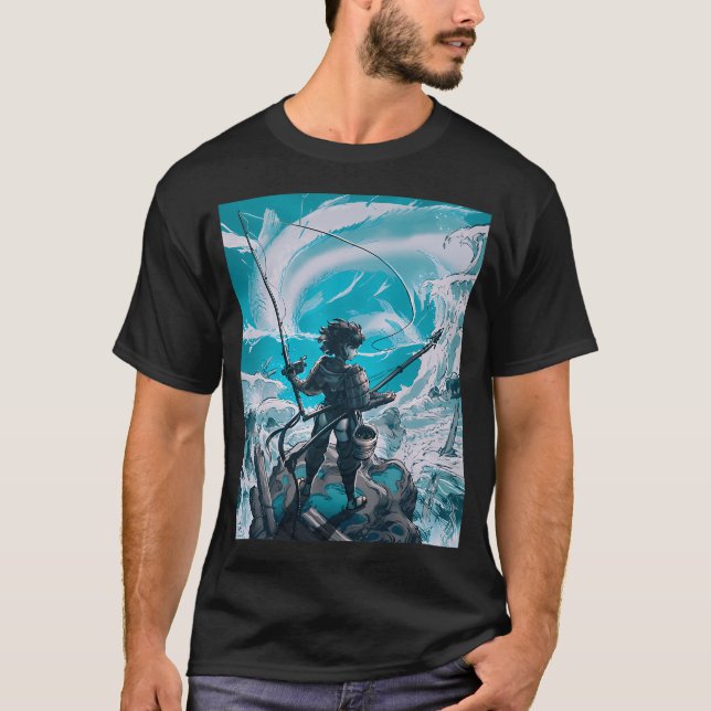 Dagens fångst t shirt (Framsida)