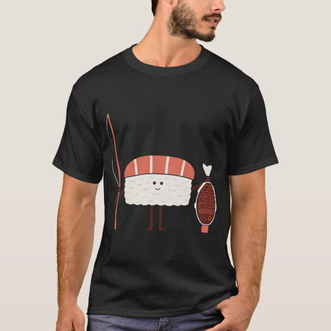 Dagens fångst t shirt (Framsida)